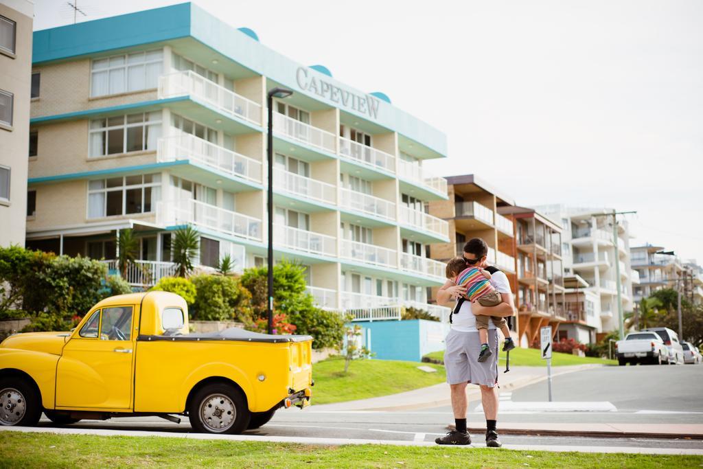 Capeview Apartments - Right On Kings Beach Caloundra Exterior foto